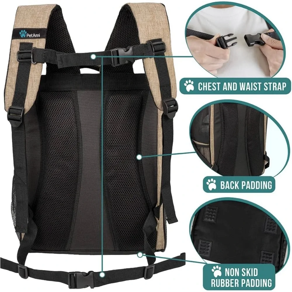 PET AMI…BACKPACK FOR MINI YOUKIE